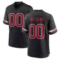 Men's Arizona Cardinals Black Alternate Custom Game Jersey