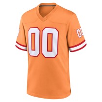 Men's Tampa Bay Buccaneers Orange Custom Throwback Game Jersey