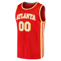 Men's Atlanta Hawks Fanatics Red Fast Break Replica Custom Jersey