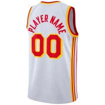 Men's Atlanta Hawks Nike Red 202021 Swingman Custom Jersey