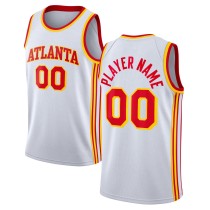 Men's Atlanta Hawks Nike Red 202021 Swingman Custom Jersey