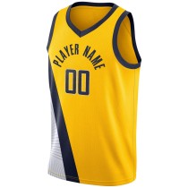 Men's Indiana Pacers Jordan Brand Gold Swingman Custom Jersey