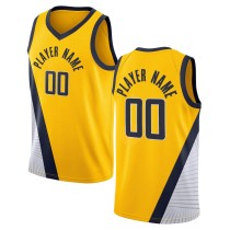 Men's Indiana Pacers Jordan Brand Gold Swingman Custom Jersey