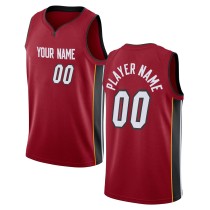 Men's Miami Heat Jordan Brand Red Swingman Custom Jersey