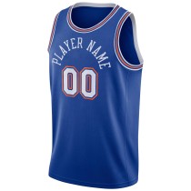 Men's New York Knicks Jordan Brand Blue Swingman Custom Jersey