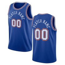 Men's New York Knicks Jordan Brand Blue Swingman Custom Jersey