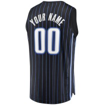 Men's Orlando Magic Fanatics Black Fast Break Custom Jersey