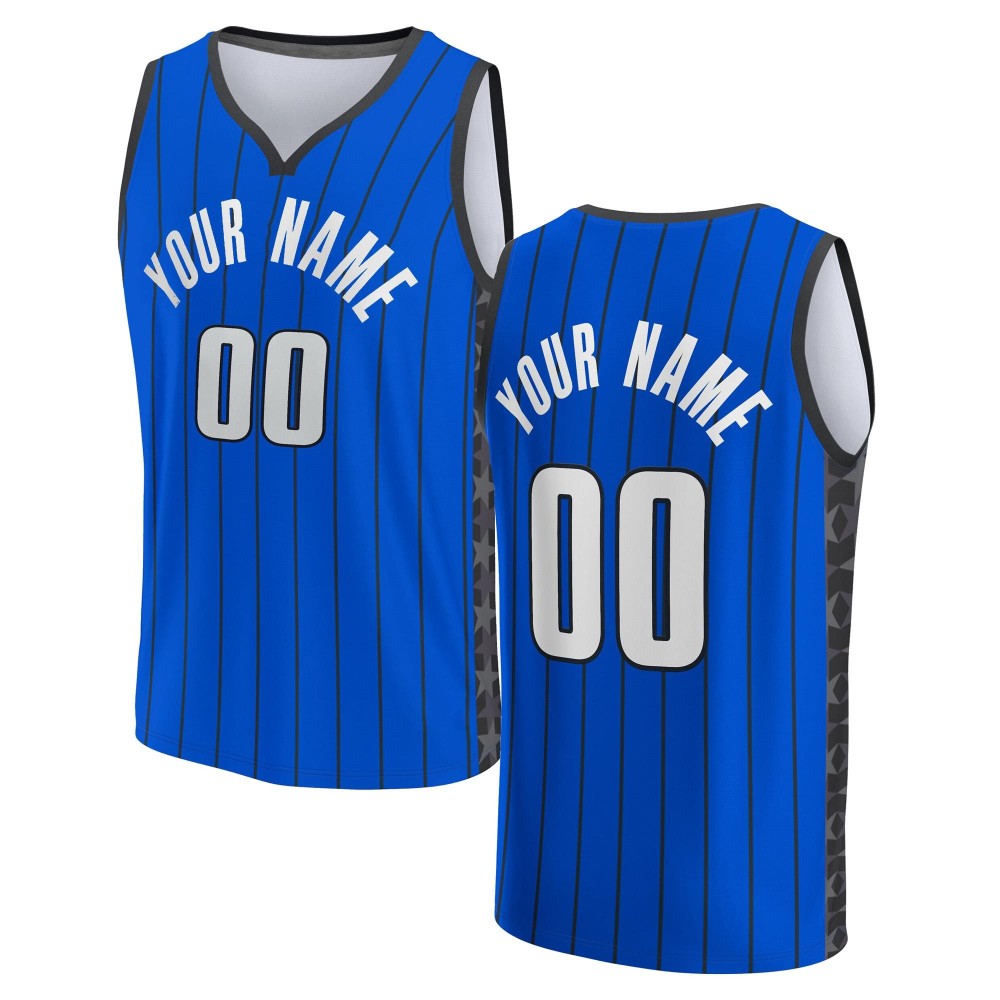 Men's Orlando Magic Fanatics Blue Fast Break Custom Jersey