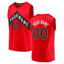 Men's Toronto Raptors Fanatics Red Fast Break Replica Custom Jersey