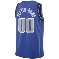 Men's Dallas Mavericks Blue Swingman Custom Jersey