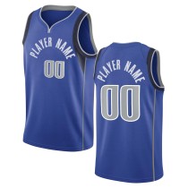 Men's Dallas Mavericks Blue Swingman Custom Jersey