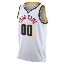 Mens Denver Nuggets Navy Swingman Custom Jersey