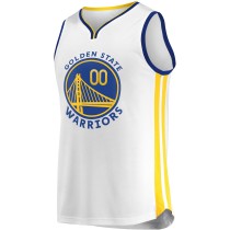 Men's Golden State Warriors Fanatics White Fast Break Custom Replica Jersey