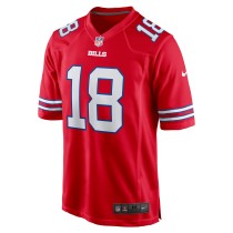 Men's Buffalo Bills Amari Cooper Number 18 Nike Red 2nd Alternate Game Jersey