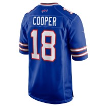 Men's Buffalo Bills Amari Cooper Number 18 Nike Royal Game Jersey