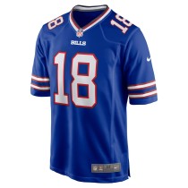 Men's Buffalo Bills Amari Cooper Number 18 Nike Royal Game Jersey