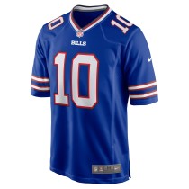 Men's Buffalo Bills Khalil Shakir Number 10 Nike Royal Game Jersey