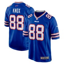 Men's Buffalo Bills Dawson Knox Number 88  Nike Royal Game Jersey