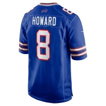 Men's Buffalo Bills O.J. Howard Number 8 Nike Royal Player Game Jersey