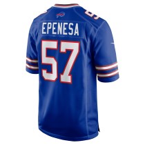 Men's Buffalo Bills A.J. Epenesa Number 57  Nike Royal Game Player Jersey