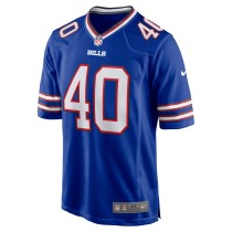 Men's Buffalo Bills Von Miller Number 40 Nike Royal Game Jersey