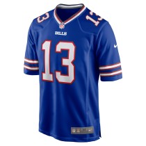 Men's Buffalo Bills Mack Hollins Number 13 Nike Royal Game Jersey