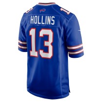 Men's Buffalo Bills Mack Hollins Number 13 Nike Royal Game Jersey