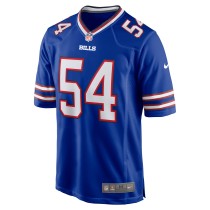 Men's Buffalo Bills Baylon Spector Number 54 Nike Royal Game Jersey