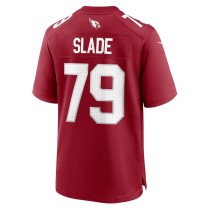 Men's Arizona Cardinals Jacob Slade Number 79 Nike Cardinal Game Jersey