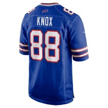 Men's Buffalo Bills Dawson Knox Number 88 Nike Royal Game Player Jersey