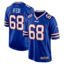 Men's Buffalo Bills Germain Ifedi Number 68 Nike Royal Team Game Jersey