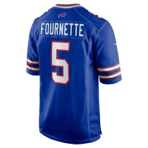 Men's Buffalo Bills Leonard Fournette Number 5 Nike Royal Game Jersey