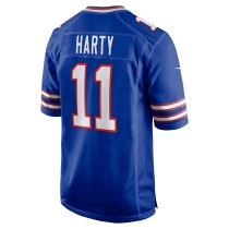 Men's Buffalo Bills Deonte Harty Number 11 Nike Royal Game Jersey