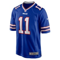 Men's Buffalo Bills Deonte Harty Number 11 Nike Royal Game Jersey