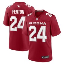 Men's Arizona Cardinals Rashad Fenton Number 24 Nike Cardinal Game Player Jersey