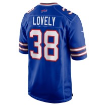 Men's Buffalo Bills Keni-H Lovely Number 38 Nike Royal Game Jersey