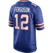 Men's Buffalo Bills Joe Ferguson Number 12 Nike Royal Game Retired Player Jersey