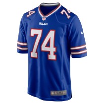 Men's Buffalo Bills Ryan Van Demark Number 74 Nike Royal Game Player Jersey