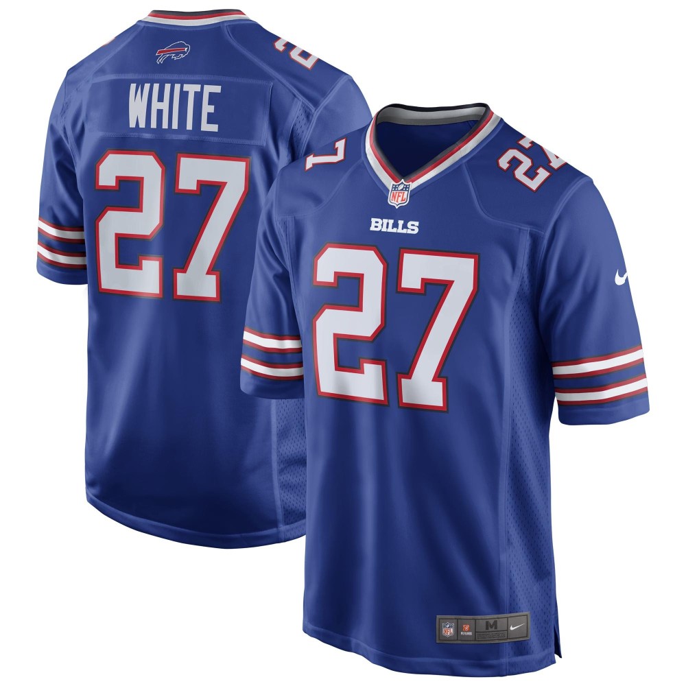 Men's Buffalo Bills Tre'Davious White Number 27 Nike Royal Team Game Player Jersey