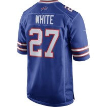 Men's Buffalo Bills Tre'Davious White Number 27 Nike Royal Team Game Player Jersey