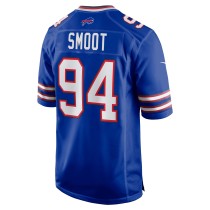 Men's Buffalo Bills Dawuane Smoot Number 94 Nike Royal Game Jersey