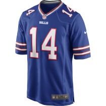 Men's Buffalo Bills Stefon Diggs Number 14 Nike Royal Game Player Jersey