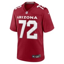 Men's Arizona Cardinals Hjalte Froholdt Number 72 Nike Cardinal Game Player Jersey