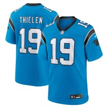 Men's Carolina Panthers Adam Thielen Number 19 Nike Blue Alternate Game Jersey