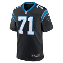 Men's Carolina Panthers Chris Wormley Number 71 Nike Black Game Jersey