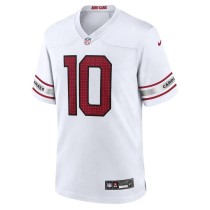 Men's Arizona Cardinals DeAndre Hopkins Number 10 Nike White Game Player Jersey