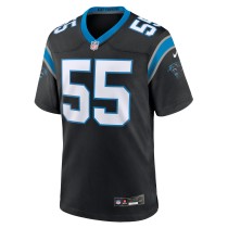 Men's Carolina Panthers Blake Martinez Number 55 Nike Black Game Jersey