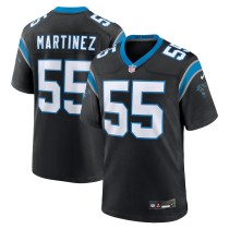 Men's Carolina Panthers Blake Martinez Number 55 Nike Black Game Jersey