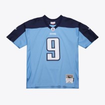 Men's Tennessee Titans Steve McNair Mitchell & Ness Light Blue 2003 Legacy Replica Throwback Jersey