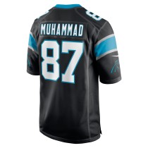 Men's Carolina Panthers Muhsin Muhammad Number 87 Nike Black Retired Player Jersey